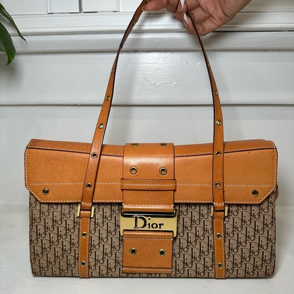 Dior Handbags - Vintage Dior street chic Diorissimo Columbus Shoulder bag